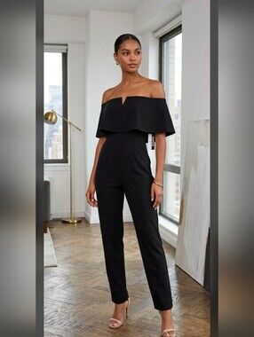 New with Tags Sleeveless Lord and Taylor Design Lab Black Jumpsuit *PLEASE READ